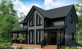 Проекты каркасных домов с террасой от 3636 рублей | Строй-Хлм