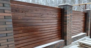 Столбы для забора из кирпича в Холмске - Выгодные цены от 3221 рублей