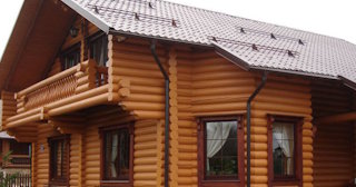 Строительство дома из оцилиндрованного бревна в Холмске - от 135044 рублей